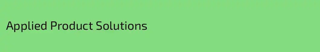 Applied Product Solutions